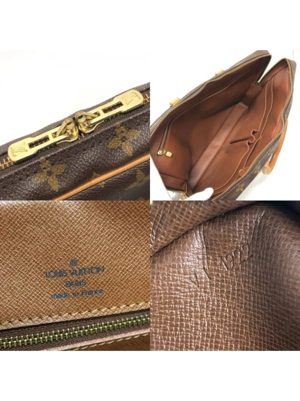 Louis Vuitton Business Bag Porte Documents Voyage Monogram Canvas Brown - Picture 8 of 9